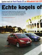 Autovisie dubbeltest Ford Fiesta ST en Mitsubishi Colt CZT, Ophalen of Verzenden, Gelezen, Ford