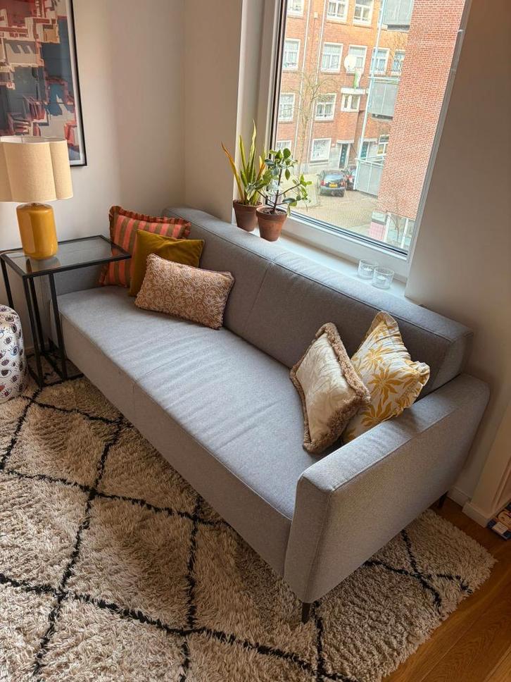 Goossens West Key 3 persoons zitbank, Huis en Inrichting, Banken | Bankstellen, Zo goed als nieuw, Rechte bank, Driepersoons, 200 tot 250 cm