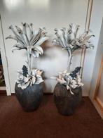 Kunstbloemen in pot, Huis en Inrichting, Ophalen, Gebruikt