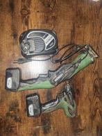 hitachi accu repro zaag en accutol 10.8volt, Doe-het-zelf en Verbouw, Gereedschap | Zaagmachines, Gebruikt, Ophalen of Verzenden