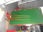 snooker of pool tqfel met vitalite ballen in doos en andere, Ophalen, Gebruikt, Pooltafel