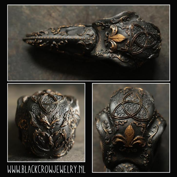 Steampunk Gothic crow/raven, Huis en Inrichting, Woonaccessoires | Overige, Nieuw, Ophalen of Verzenden