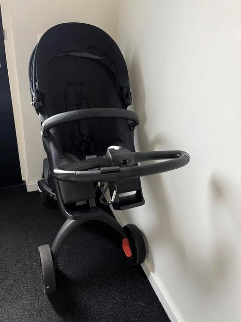 Stokke Xplory V6 black, Kinderen en Baby's, Kinderwagens en Combinaties, Zo goed als nieuw, Overige merken, Ophalen of Verzenden