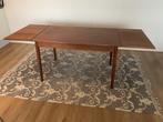 Mid-Century Deense vintage eettafel teakhout, Huis en Inrichting, Tafels | Eettafels, Ophalen, 100 tot 150 cm, Teakhout, Mid-Century / Scandinavisch