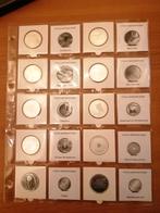 (M-48) Verzilverde munten Beatrix/Alexander 10 euro -5 euro, Postzegels en Munten, Munten | Nederland, Verzenden, Koningin Beatrix