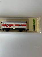 Minitrix 13938 DB boxcar kellogg’s  Frosties, Gelijkstroom, Trix, Wagon, Ophalen of Verzenden
