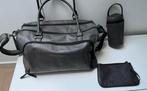Isoki luiertas Double Zip Satchel Black Mumba (E102348), Ophalen of Verzenden, Nieuw
