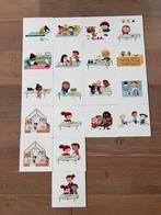 Kieskaarten / planbordkaarten Piramide, Ophalen