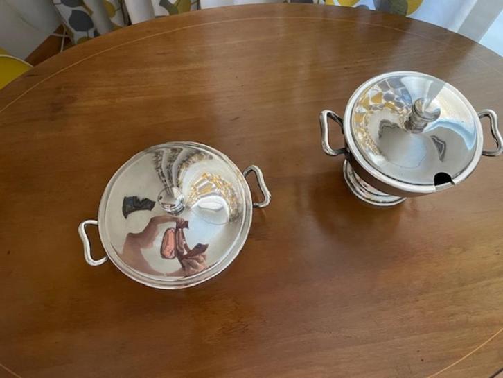 Zilveren schalen, Antiek en Kunst, Antiek | Keukenbenodigdheden, Ophalen of Verzenden
