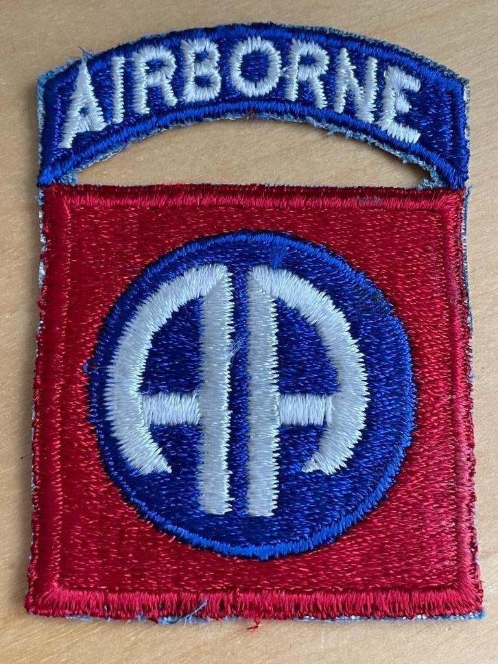 WW2 US emblemen, 82nd All American Airborne, Verzamelen, Militaria | Tweede Wereldoorlog, Landmacht, Embleem of Badge, Amerika