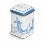 Mini-blik Delfts blauw voor roomboter babbelaars, Verzamelen, Blikken, Ophalen of Verzenden, Zo goed als nieuw, Overige