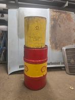 Vintage Shell Olie Vaten, Ophalen of Verzenden
