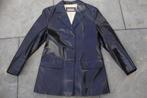 Gave Zwarte leren jas maat 40, Ginger, Kleding | Dames, Maat 38/40 (M), Zwart, Ginger, Ophalen of Verzenden