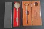 2 x een wijn thermometer in doosje. Vintage. wijnthermometer, Verzenden
