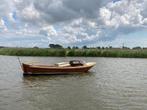 Mahoniehouten schippersvlet, Watersport en Boten, Ophalen, 10 tot 30 pk, Gebruikt, Binnenboordmotor