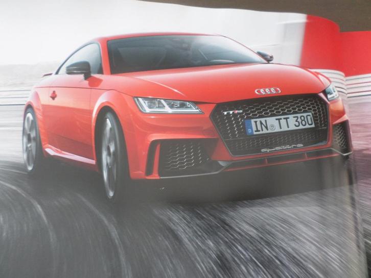 Audi TT-RS TT RS 2016 Boek, Boeken, Auto's | Folders en Tijdschriften, Zo goed als nieuw, BMW, Ophalen of Verzenden
