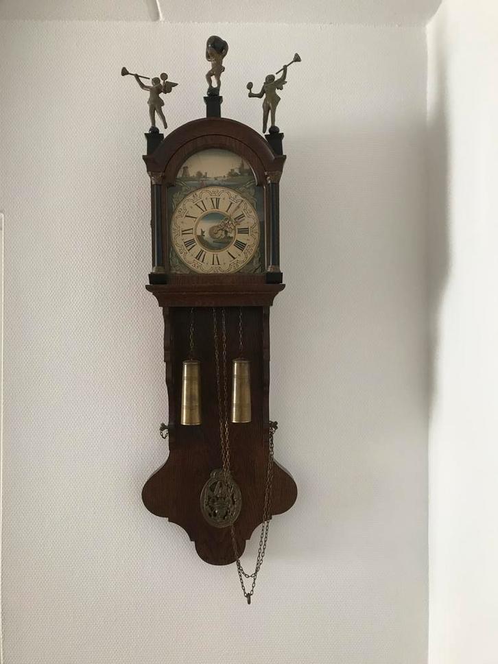 Friese staartklok, Warmink, Almelo, ca. 1970, Antiek en Kunst, Antiek | Klokken, Ophalen of Verzenden