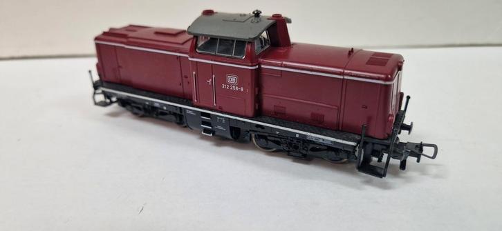 Fleischmann H0 DB 212 Digitaal, Hobby en Vrije tijd, Modeltreinen | H0, Gebruikt, Locomotief, Gelijkstroom, Fleischmann, Ophalen of Verzenden