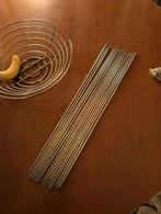 16 Vintage traproedes 61cm, Ophalen of Verzenden, Gebruikt, Overige materialen, 50 tot 100 cm