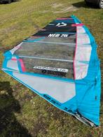 Duotone warp fin 7.0 2021, Ophalen, 7 m² of meer, Zeil, Gebruikt