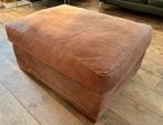 Leren poef / hocker, Ophalen, Gebruikt, Stoer, Leer