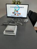 Wii met 150 spellen op harde schijf Mario kart black, Ophalen, Zo goed als nieuw