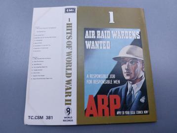 HITS OF WORLD WAR II - 1 (CASSETTEBANDJE) beschikbaar voor biedingen