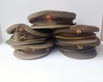 5 Belgische kepies, verschillende eenheden - jaren 50/60, Ophalen of Verzenden, Gebruikt