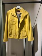 Damo jas geel wol 44, Ophalen of Verzenden, Zo goed als nieuw, Maat 42/44 (L), Geel
