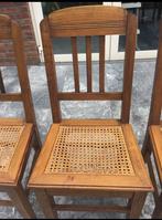 6 Eiken Boeren Stoelen - Opknappers Grootmoederstijd, Antiek en Kunst, Antiek | Meubels | Stoelen en Banken, Ophalen