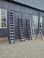 Nette gebruikte telescoop ladder Altrex Zarges vouwladder, Doe-het-zelf en Verbouw, Ladders en Trappen, Ladder, Gebruikt, 4 meter of meer