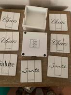 Riviera Maison Onderzetters met 2 houders, Ophalen of Verzenden, Gebruikt, Glas of Kopje