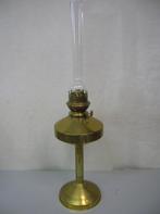 Olielamp, messing, tafelmodel, Antiek en Kunst, Antiek | Lampen, Ophalen of Verzenden