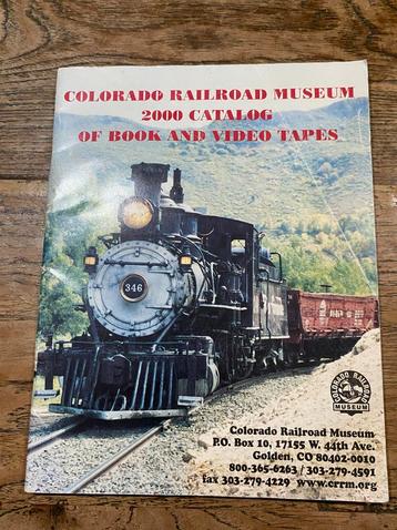 Colorado Railroad Museum Catalogus 2000, treinen beschikbaar voor biedingen