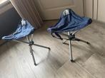 2 campingstoeltjes, Caravans en Kamperen, Ophalen, Gebruikt, Campingstoel