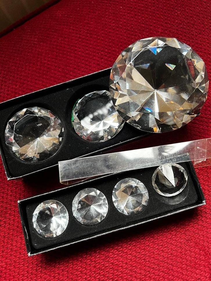 diamanten van glas, Diversen, Kerst, Nieuw, Ophalen