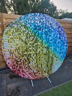 Te huur Backdrop disco thema 200Ø, Ophalen of Verzenden, Zo goed als nieuw, Verjaardag