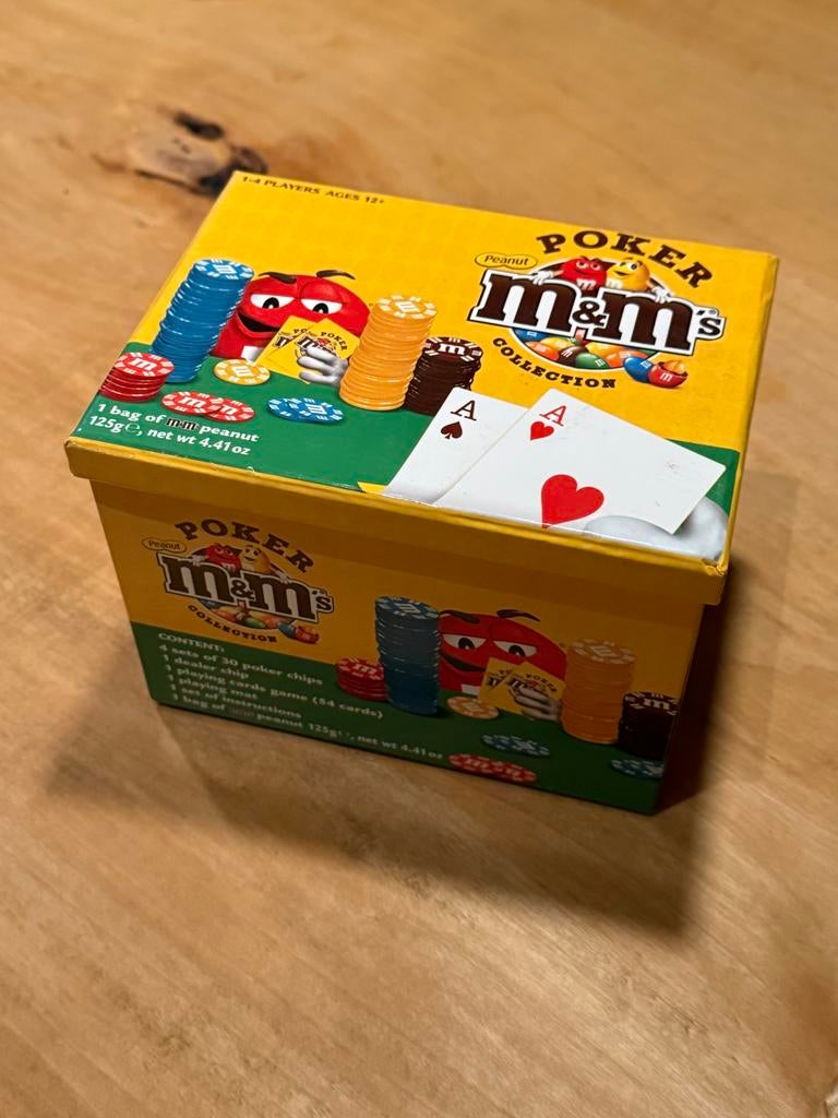 M&M's Peanut Poker Collectie, Een of twee spelers, Ophalen of Verzenden, Nieuw