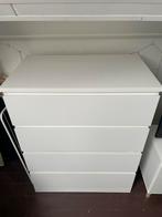 Ikea ladekast met 4 lades, wit, 80x100cm, Huis en Inrichting, Kasten | Schoenenkasten, Ophalen, Zo goed als nieuw
