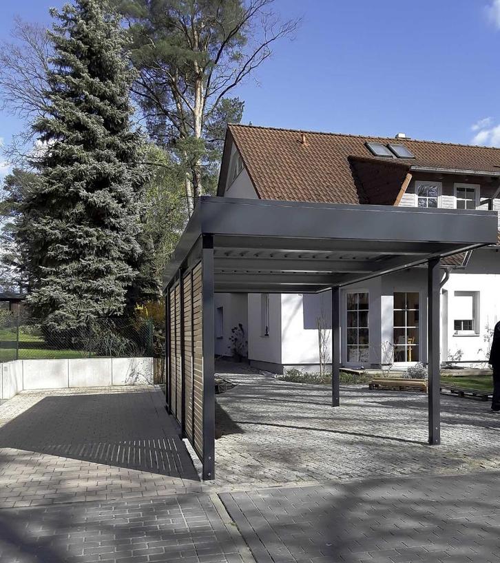carport en fietsenstallingen, Tuin en Terras, Overkappingen, Nieuw, Carport, Ophalen