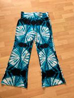 Rainbow blauwe tie-dye tricot broek hippie/boho mt M izgs, Kleding | Dames, Broeken en Pantalons, Maat 38/40 (M), Rainbow, Blauw