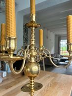 Messing Kandelaar 4 Armen - 5 Kaarsen, Antiek en Kunst, Ophalen of Verzenden, Koper of Brons