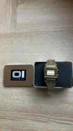 Binair horloge O1 the one, Overige merken, Staal, Polshorloge, Kunststof