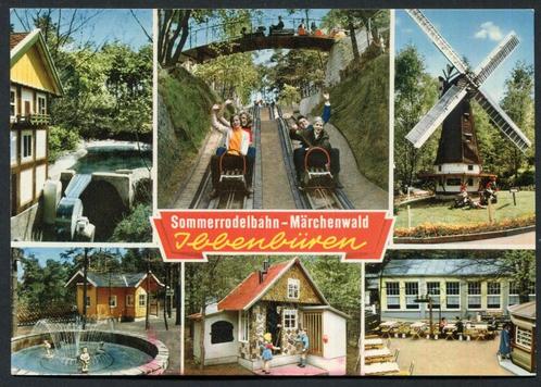 Ibbenbueren Sommerrodelbahn im Maerchenwald  1968, Verzamelen, Ansichtkaarten | Buitenland, Ongelopen, Duitsland, 1960 tot 1980