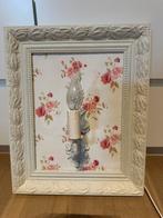 Brocante schilderijlamp, Huis en Inrichting, Ophalen of Verzenden, Gebruikt, Hout, Minder dan 50 cm