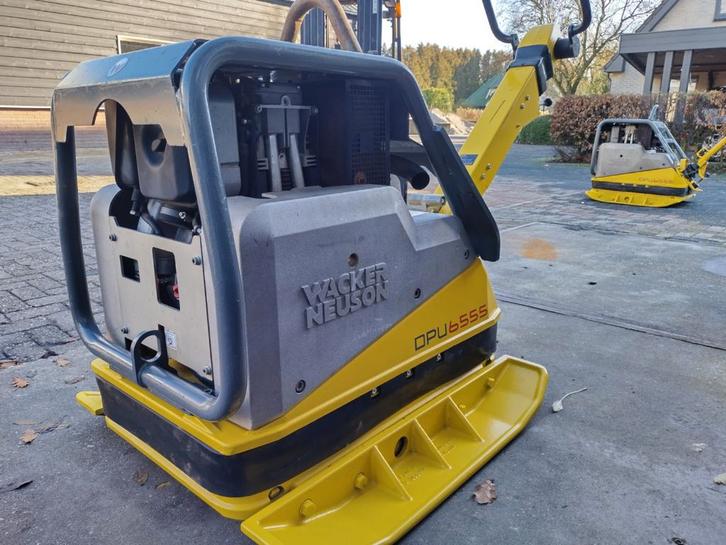Wacker trilplaat te koop DPU 6555 (2022) inruil mogelijk, Tuin en Terras, Hand-tuingereedschap, Gebruikt, Ophalen