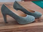 Grijsgroene Gabor pumps mt 38, Ophalen of Verzenden, Zo goed als nieuw