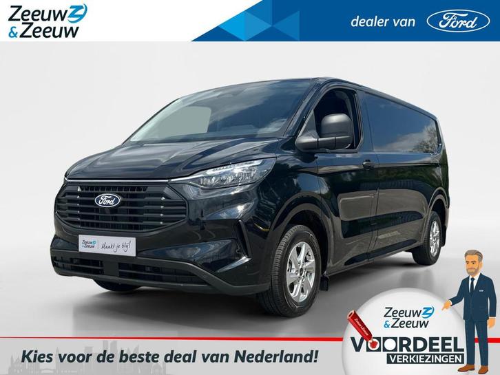 Ford Transit Custom 320 2.0 TDCI L2H1 Trend 170Pk AWD | Voor, Auto's, Bestelauto's, Bedrijf, Te koop, 4x4, ABS, Achteruitrijcamera