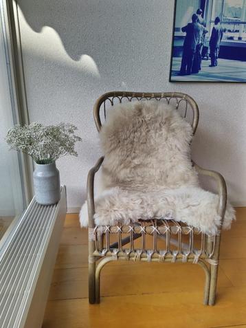 Stevige mooie rieten rotan lounge stoel beschikbaar voor biedingen