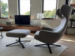 Vitra Grand Repos fauteuil & Ottoman, Ophalen, Zo goed als nieuw, Stof